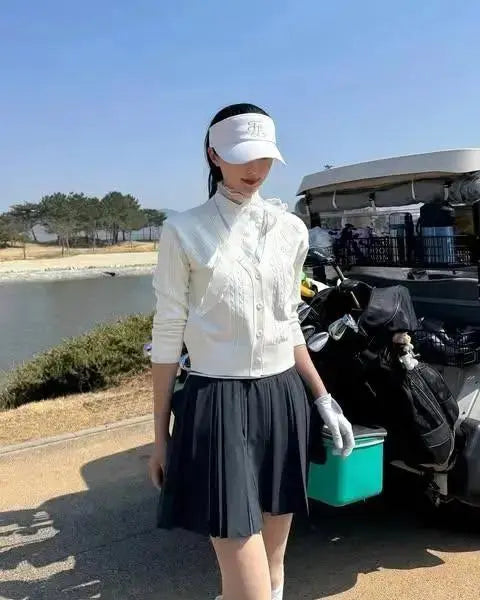 25SS フリルポイントニーハイソックス