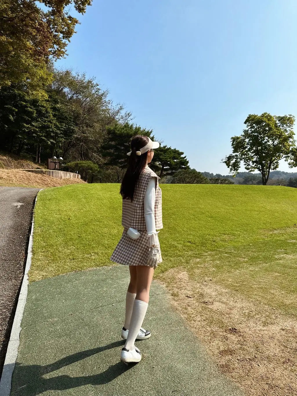 パターンキルトベスト