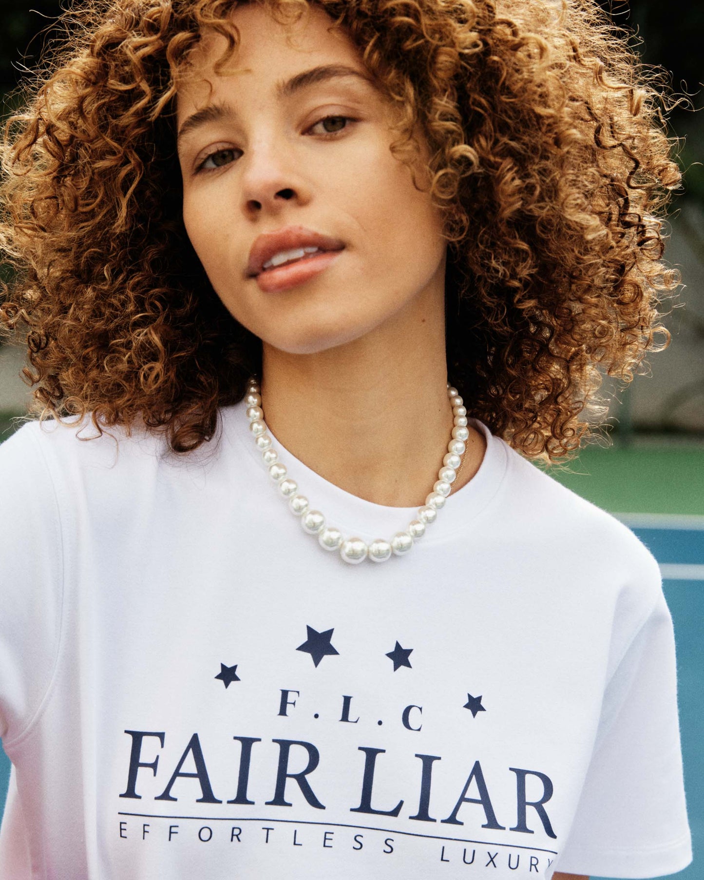 スタークロップドTシャツ