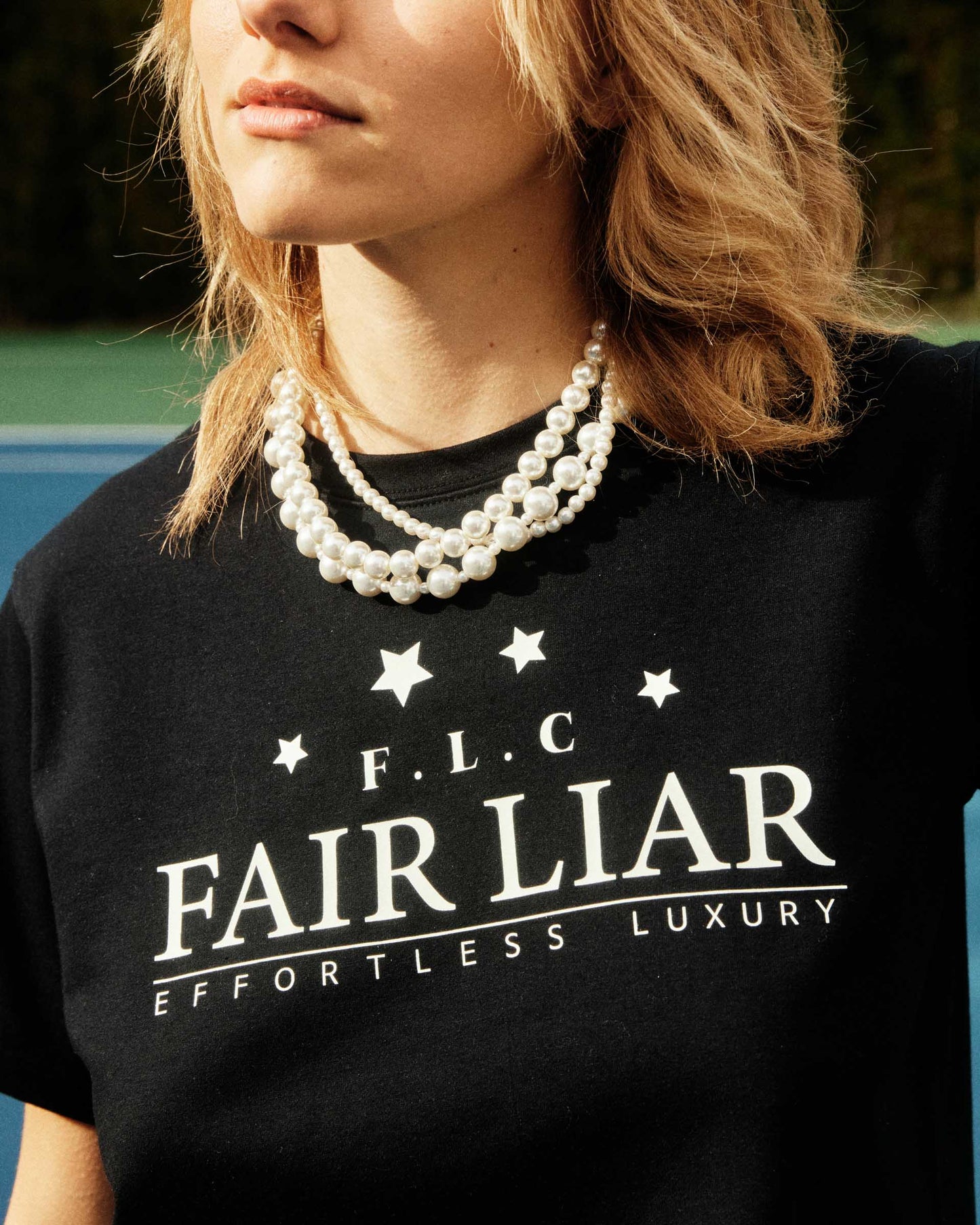 スタークロップドTシャツ