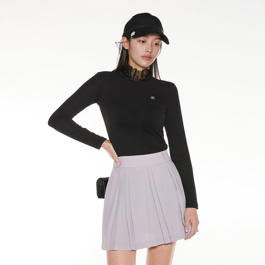 25SS ラッフルハイネックインナーTシャツ