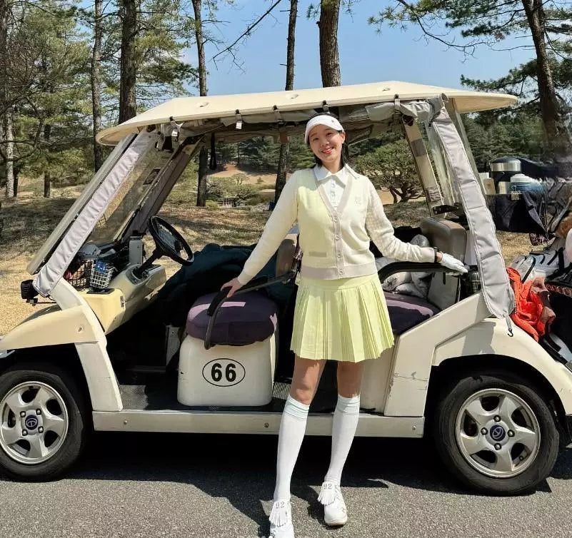 スカーフセット プリーツスカート
