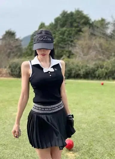 【RE-ORDER】ロゴバンドプリーツスカート