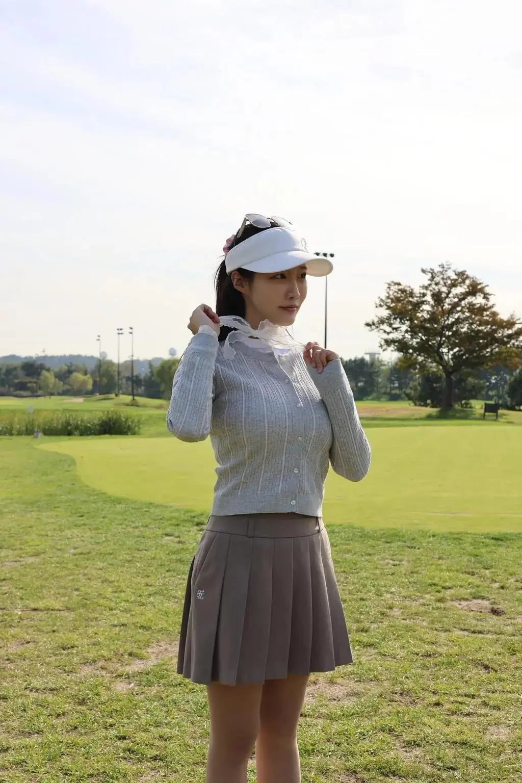 シフォンリボンウインドプルーフインナーTシャツ