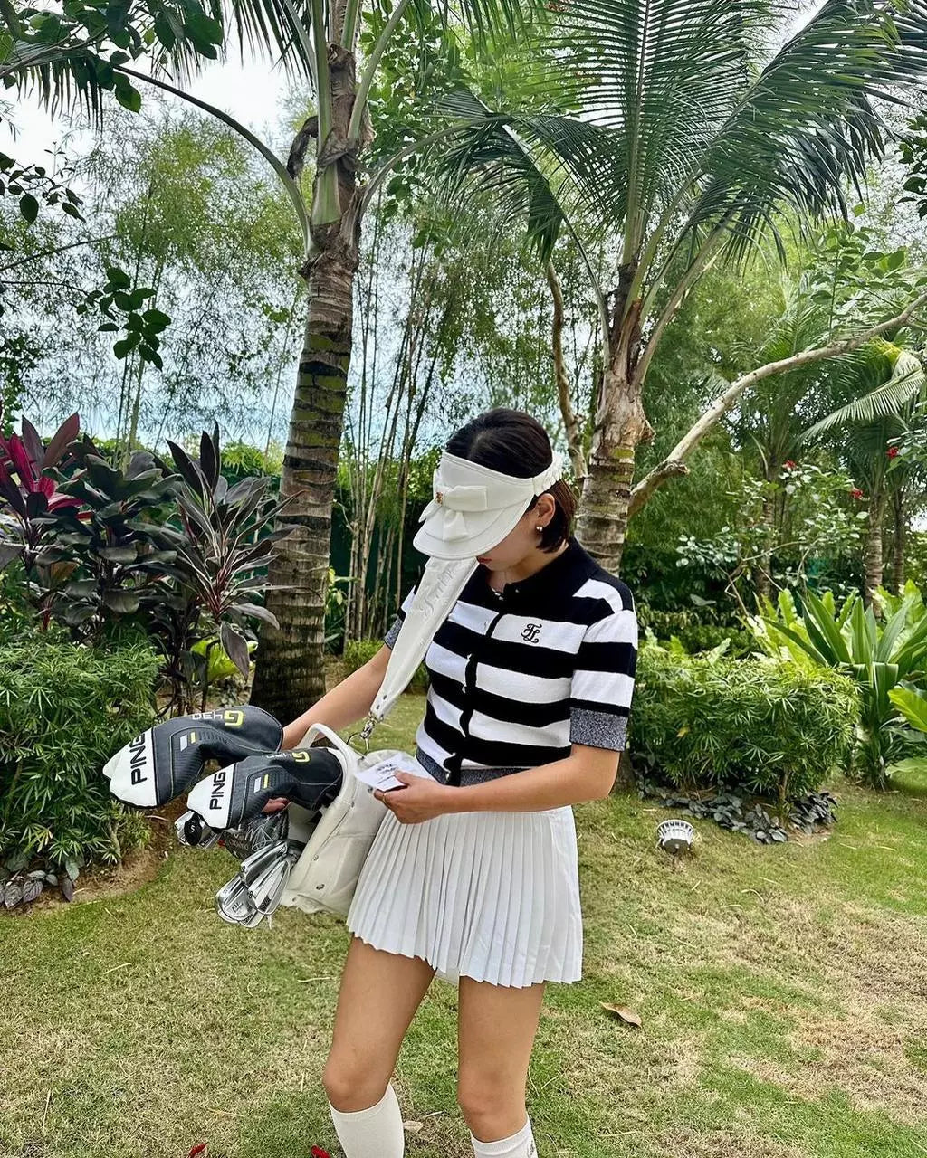 【RE-ORDER】フェアライアシグネチャーローウエストプリーツスカート