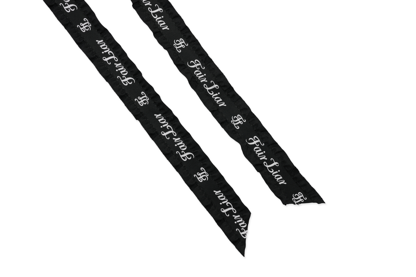 【RE-ORDER】フリルロゴテープ付きハット