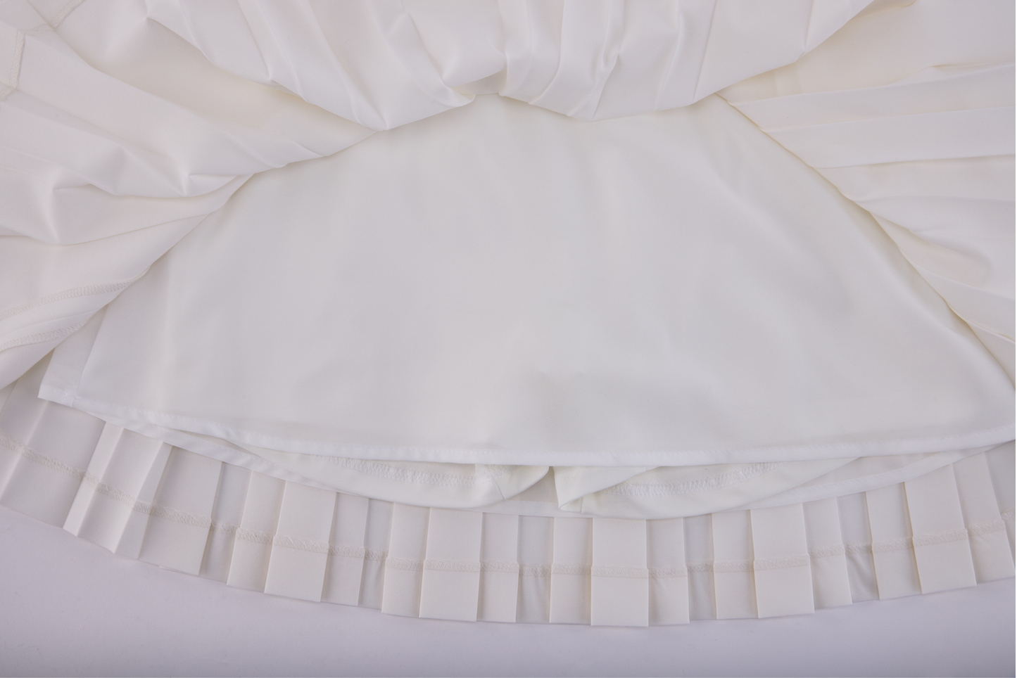 25SS ダブルプリーツバンドスカート