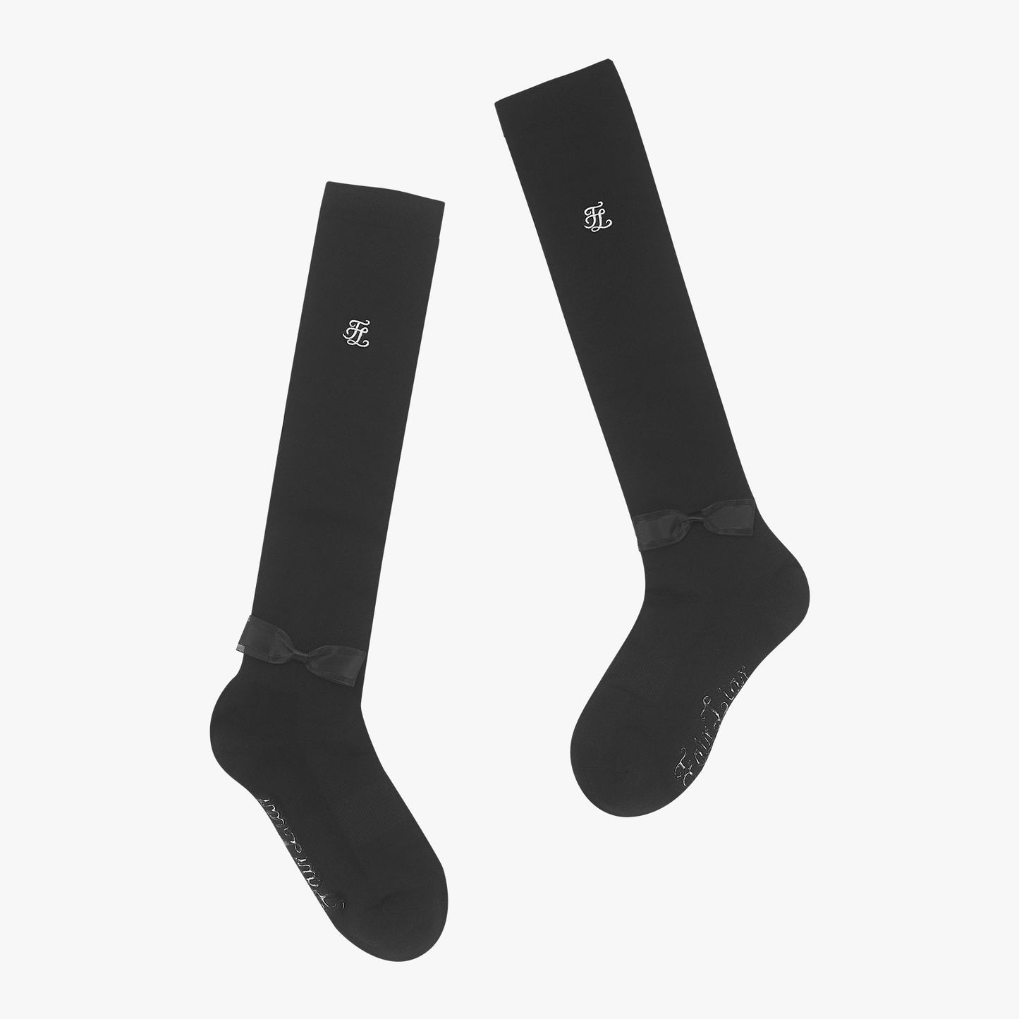 【RE-ORDER】アンクルリボンニーハイソックス