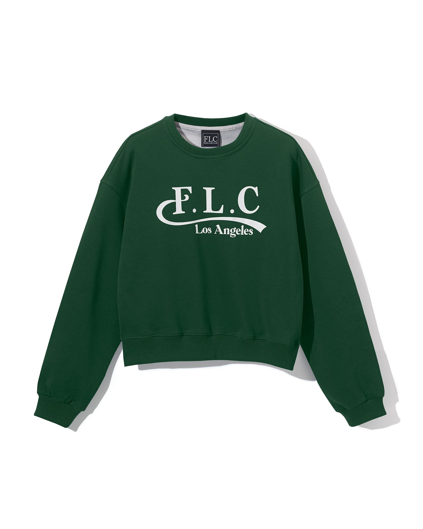 FLC エッセンシャル クロップドスウェットシャツ