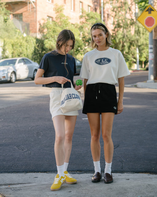 F.L Club クロップドTシャツ