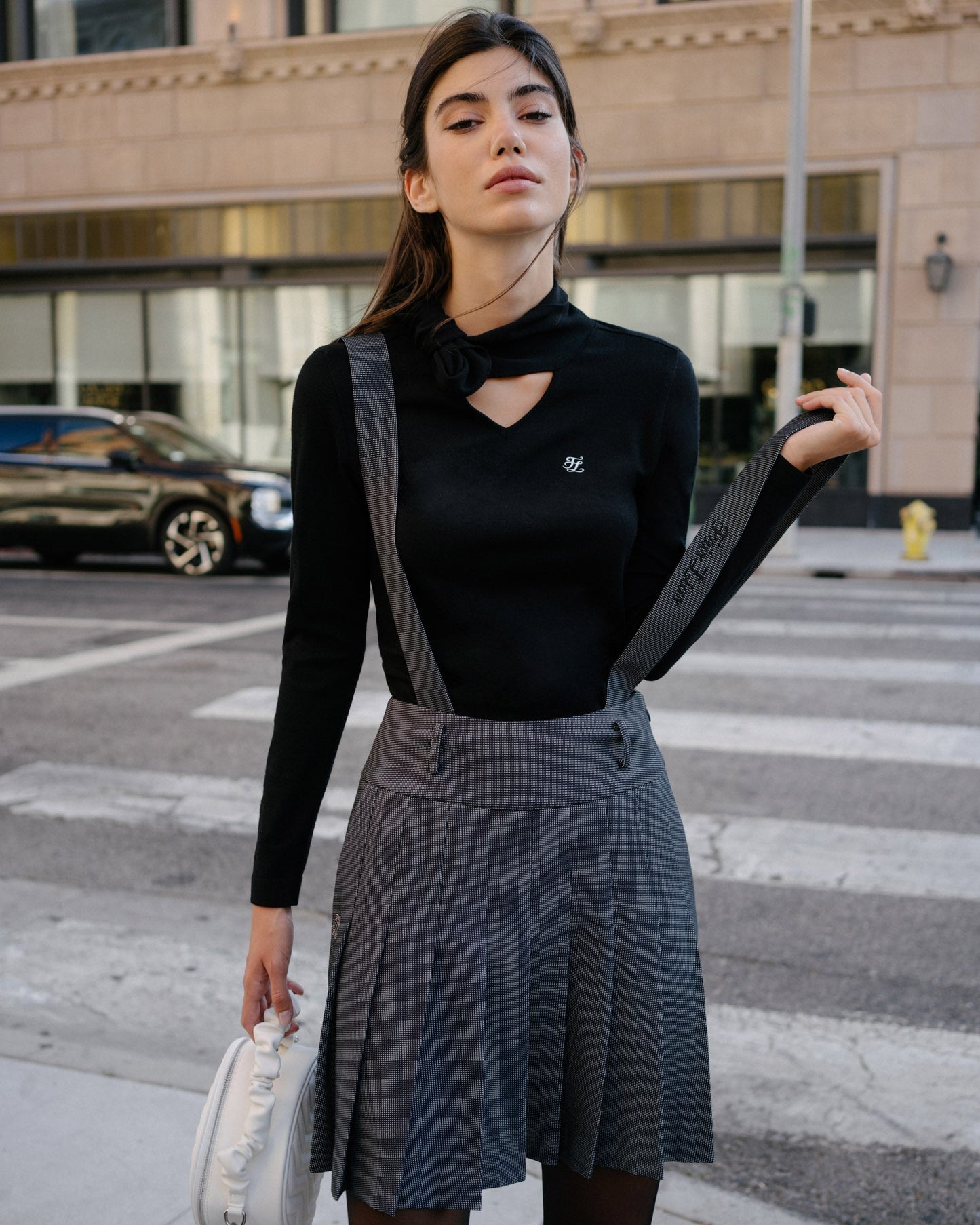 ニットリボンプルオーバー