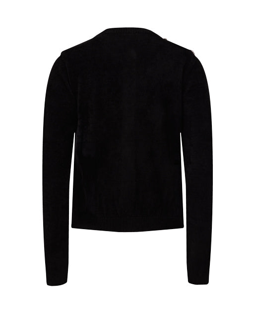 ビッグリボンカーディガン