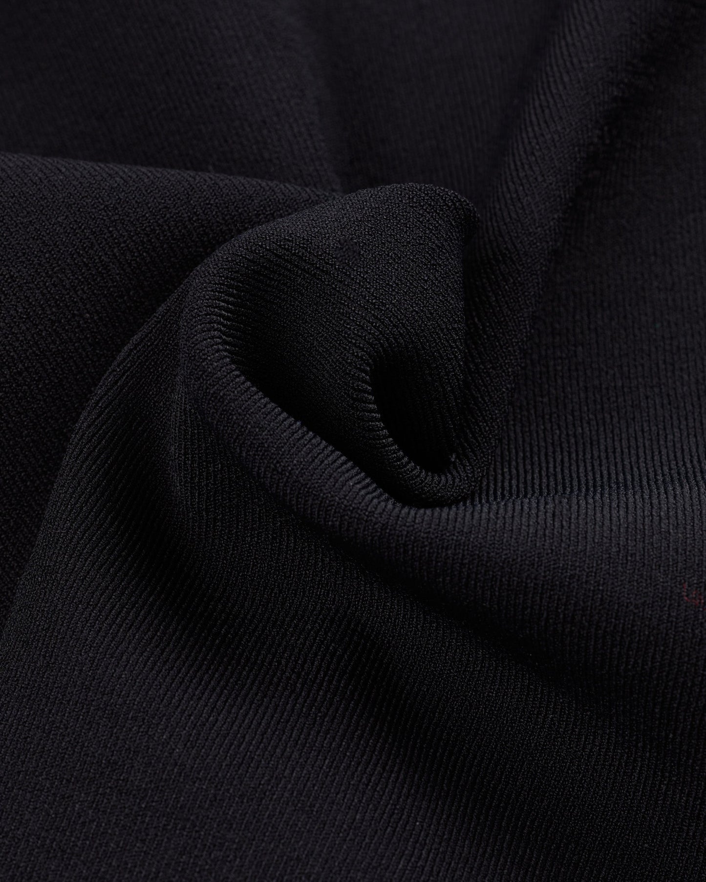 レザーカラーマッチニット