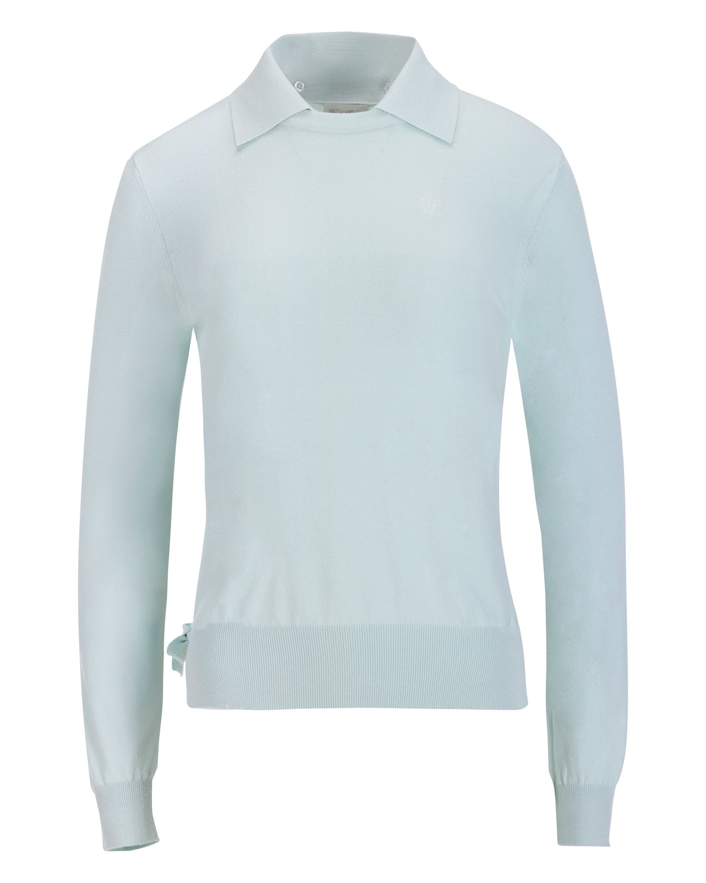 デタッチブルラウンドカラーTシャツ