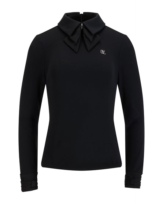 ダブルシフォンリボンカラーTシャツ