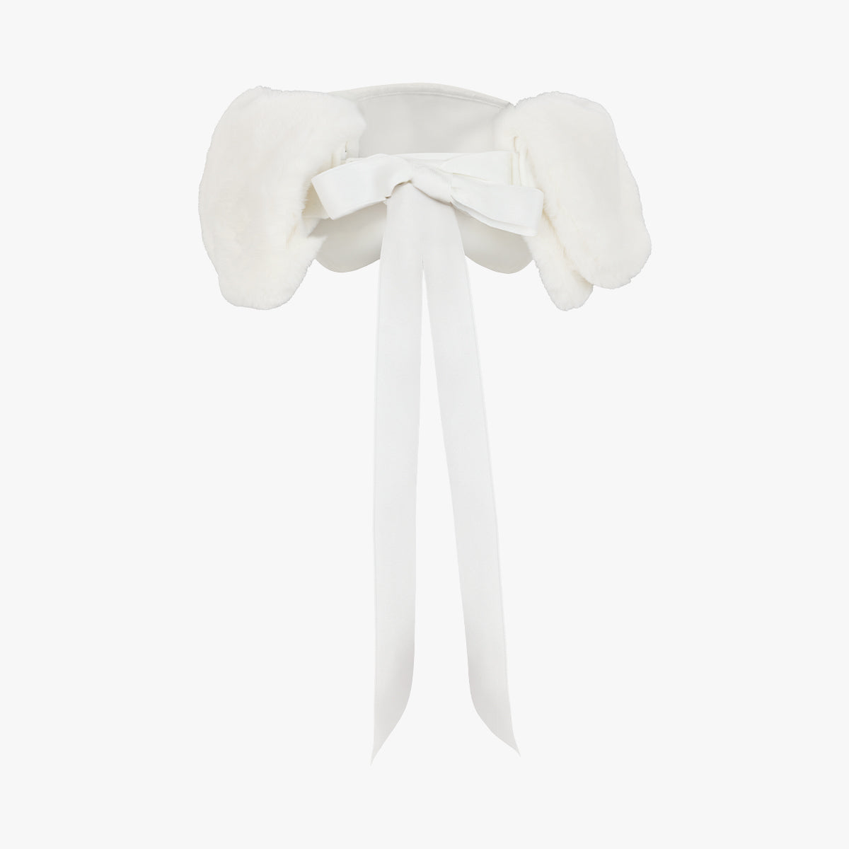 【RE-ORDER】ベルベットリボン付きバイザー