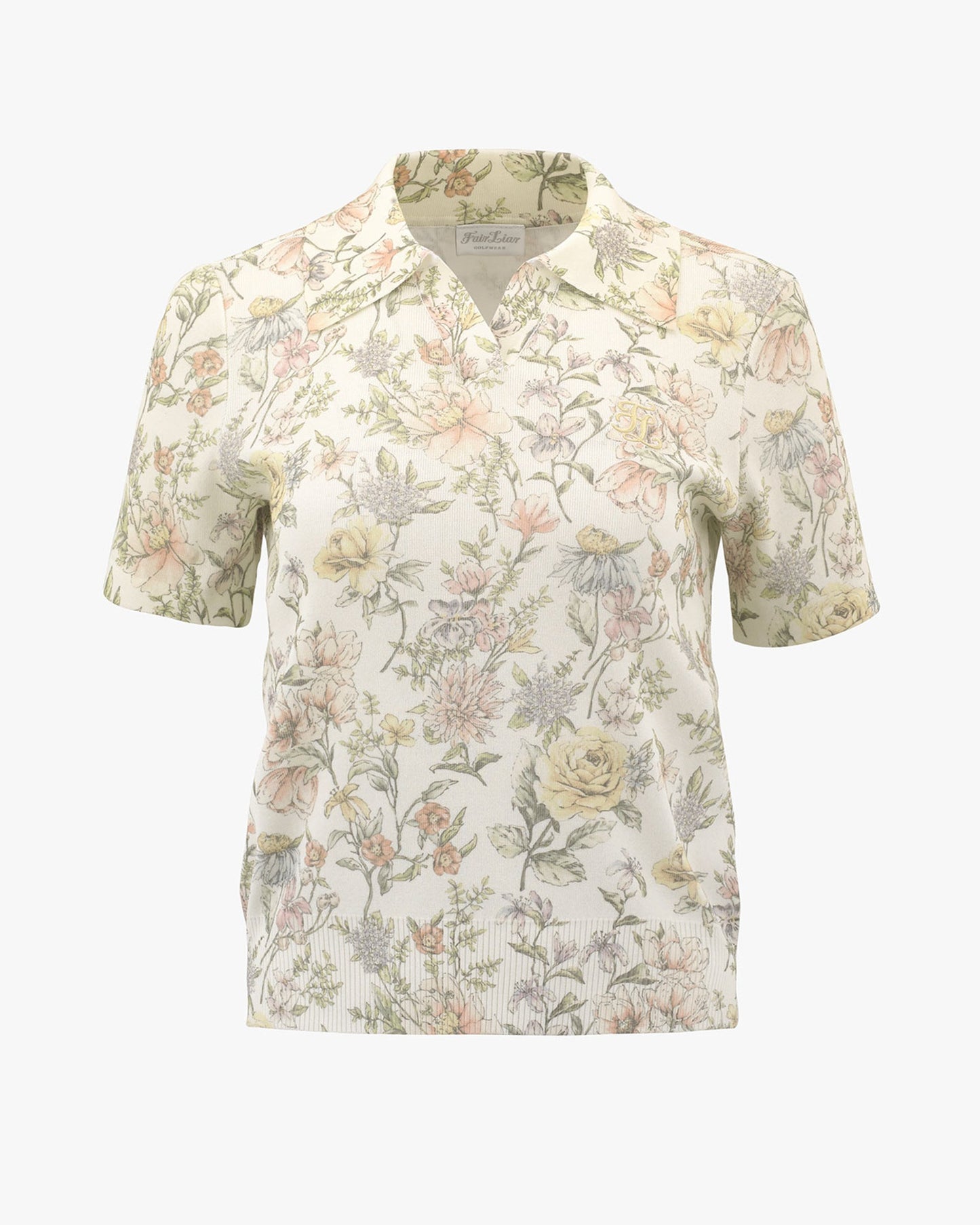 ガーデンショートスリーブニット