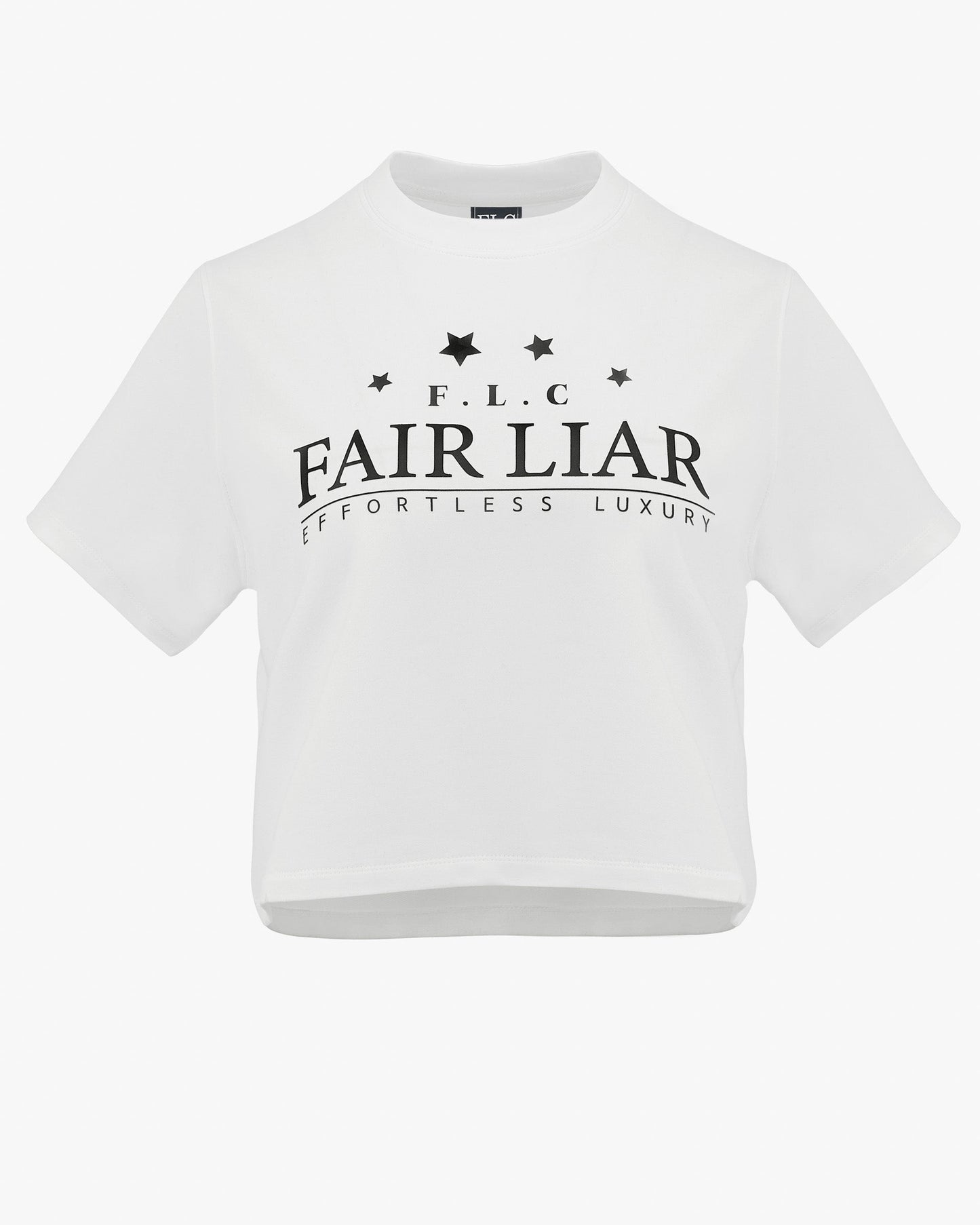 スタークロップドTシャツ