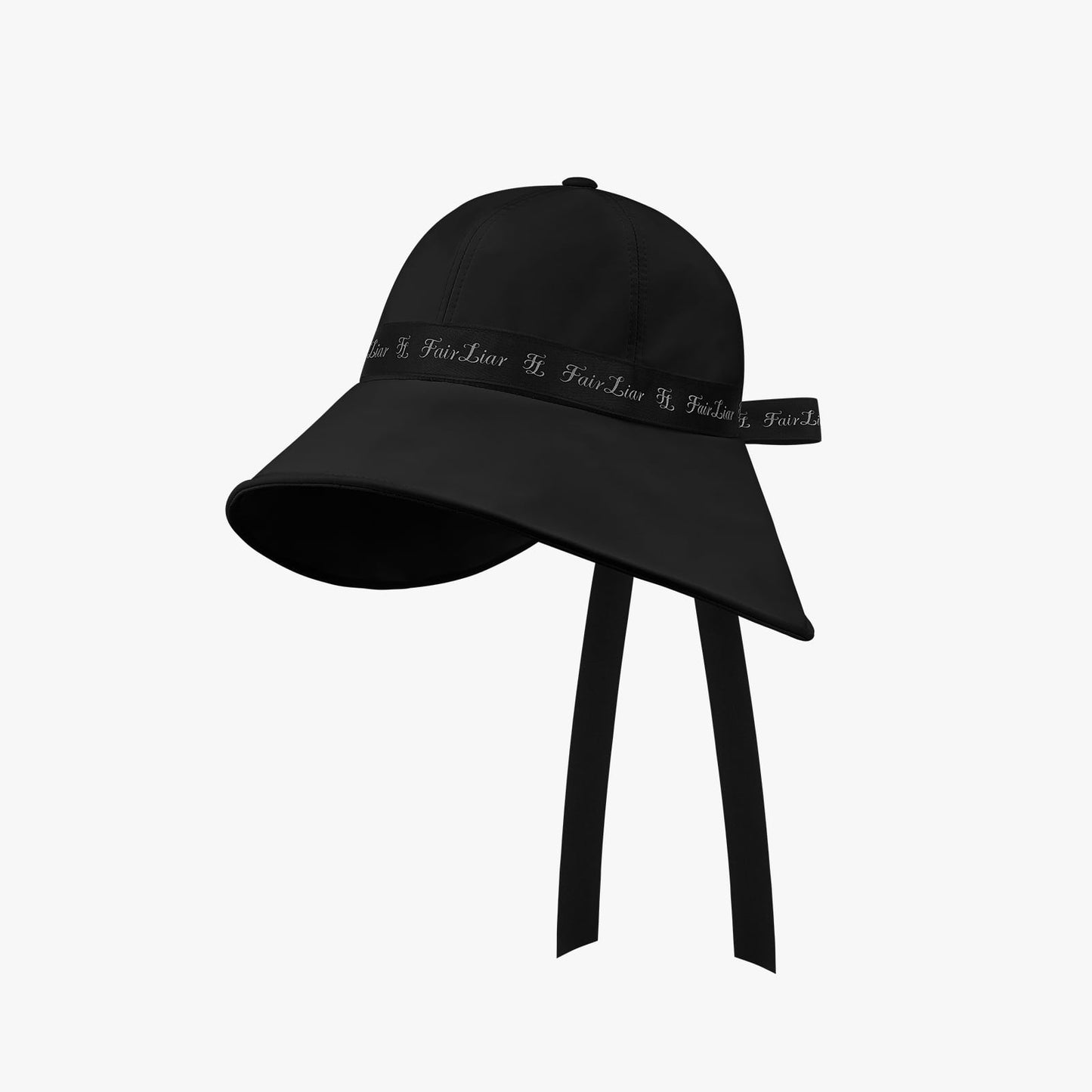 ロゴテープワイドバケットハット