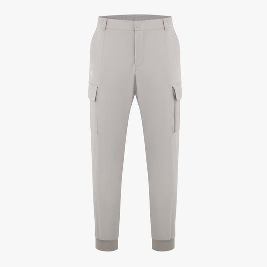 メンズ ポケットバック バンディングジョガーパンツ