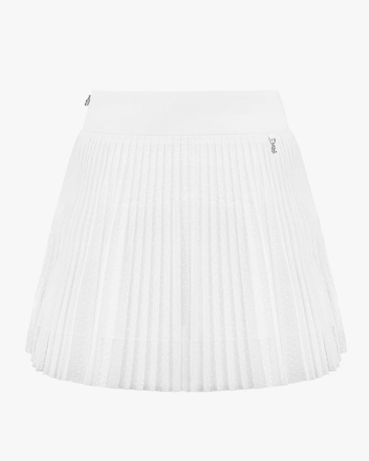 ドットシャプリーツスカート