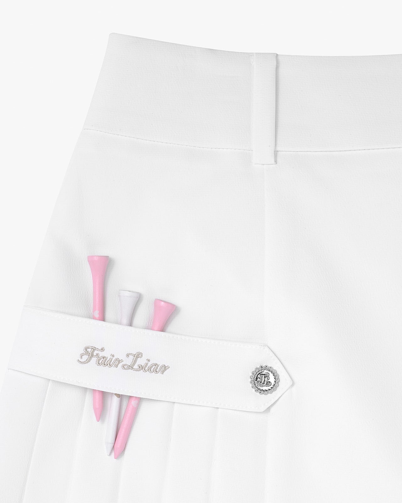 ハイウエストサイドプリーツスカート