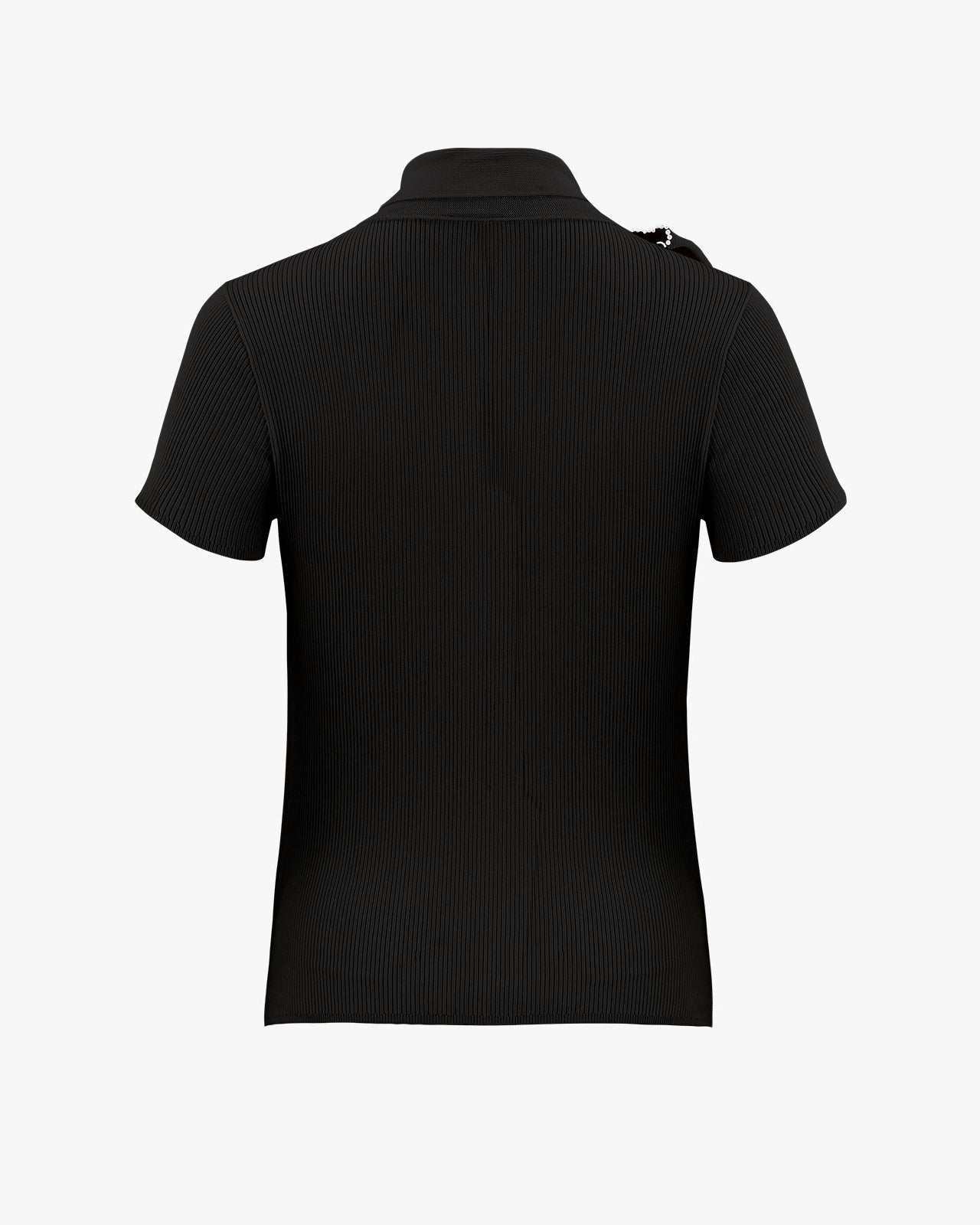 パールビッグリボンニット