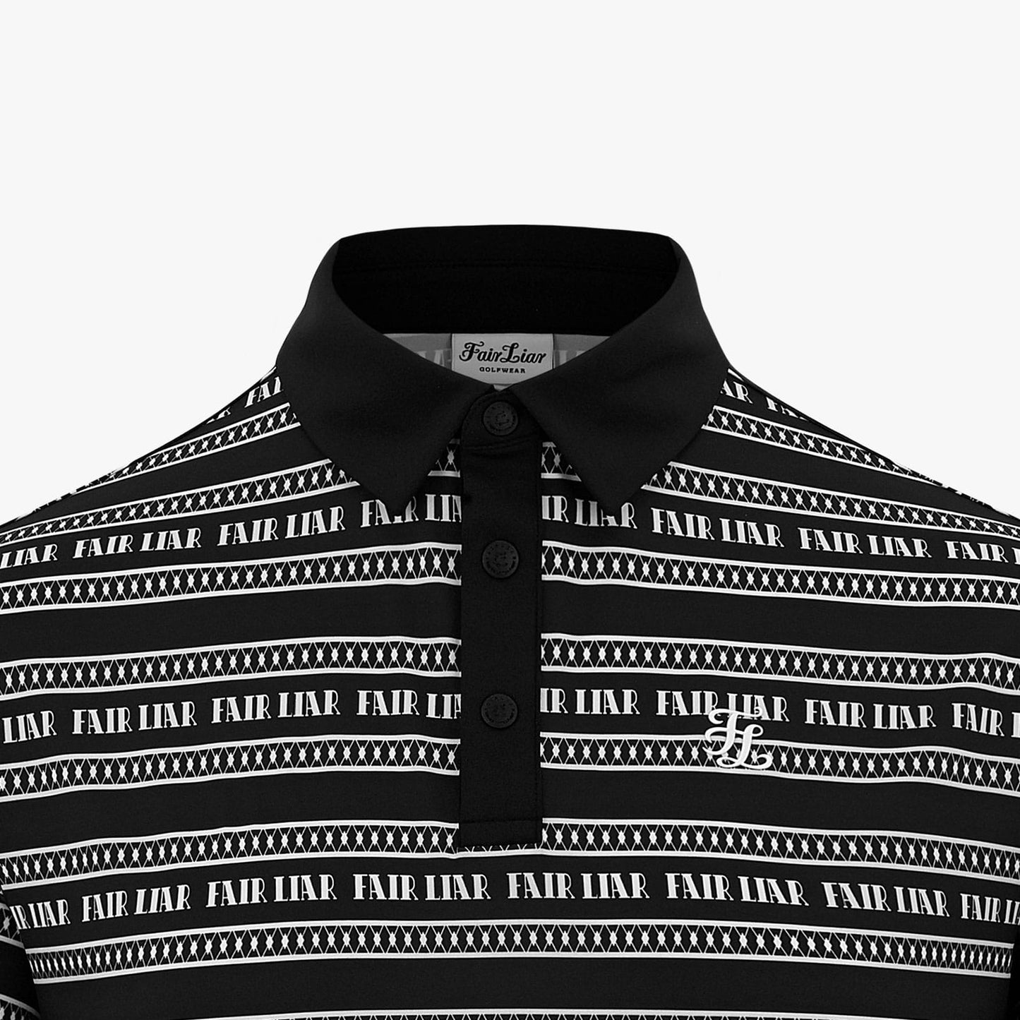 メンズ ロゴパターンプリントTシャツ