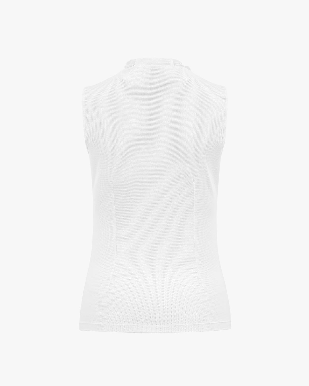 オーガンザリボン スリーブレスTシャツ