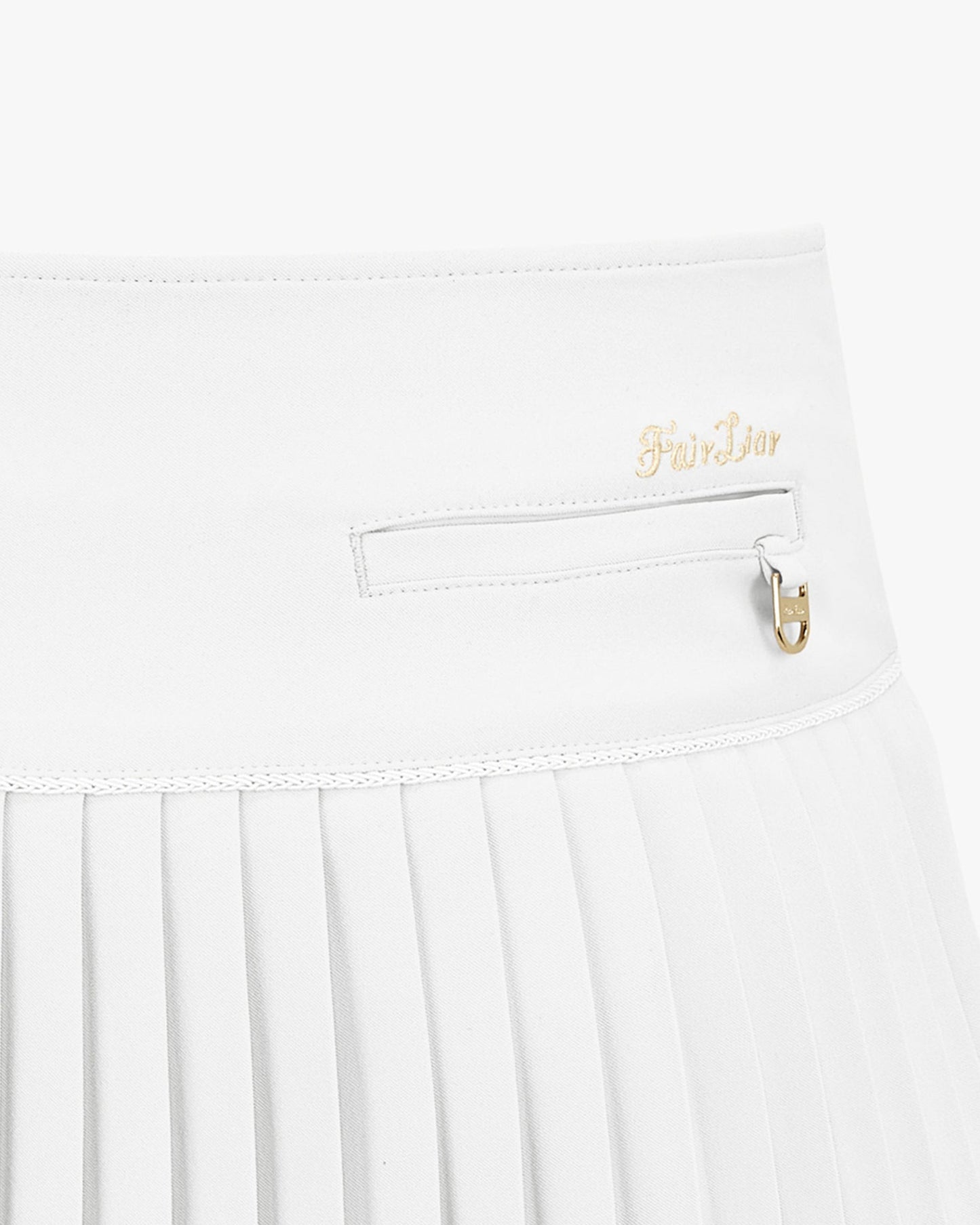 【RE-ORDER】フェアライアシグネチャーローウエストプリーツスカート