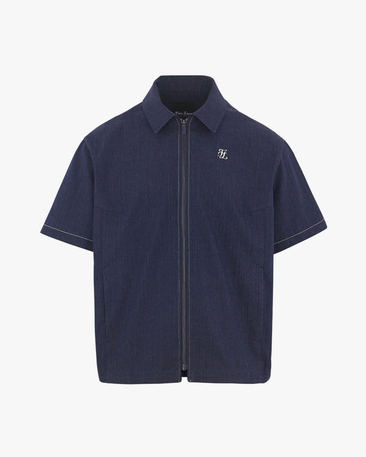 メンズ デニムショートスリーブジャンパー