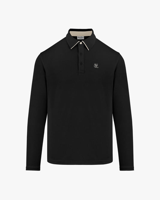 メンズ カラーブロックカラー 長袖Tシャツ