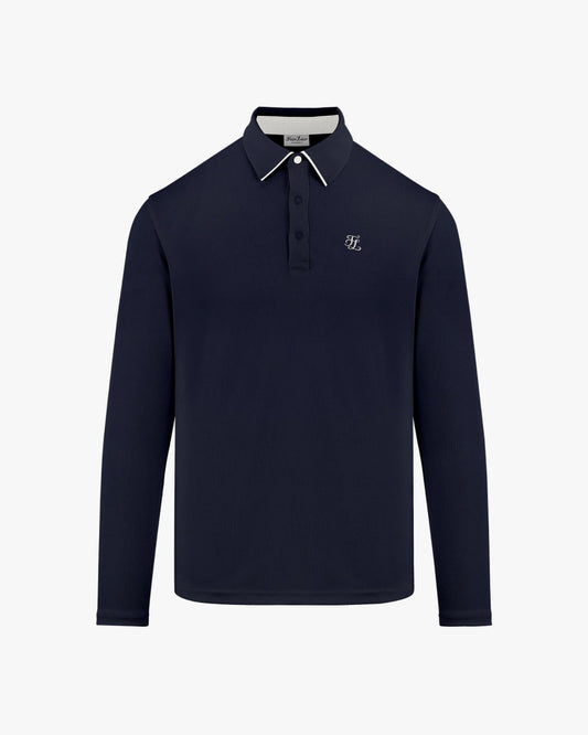 メンズ カラーブロックカラー 長袖Tシャツ