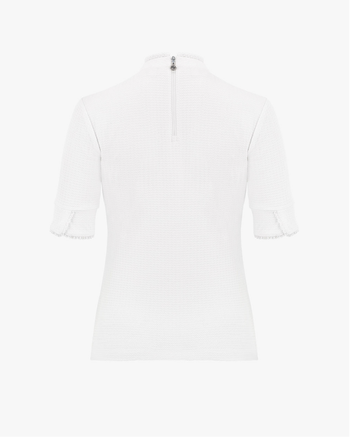 フリルハイネックチルTシャツ