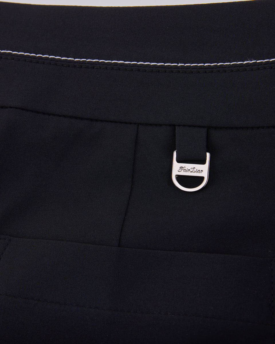 25SS ハイウエストストレッチブーツカットパンツ