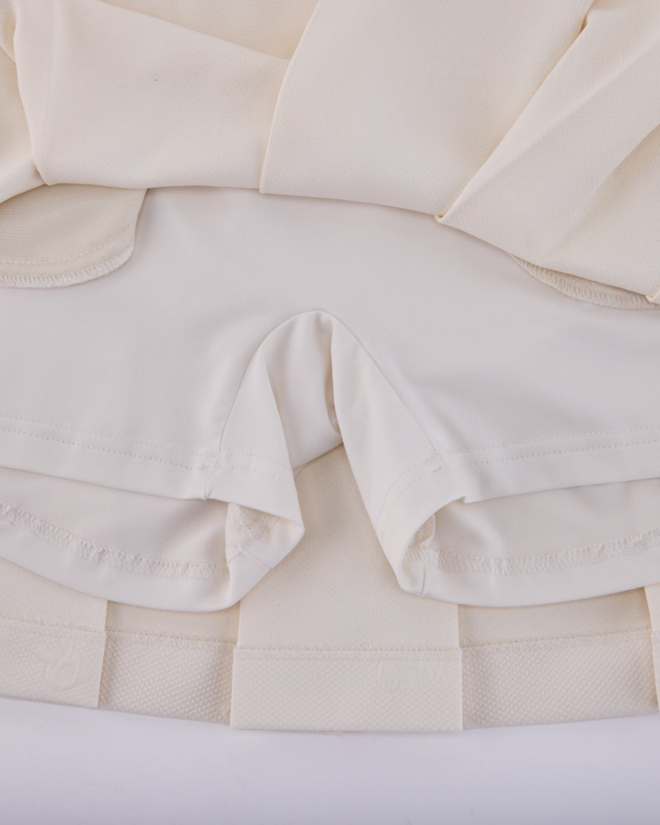 25SS レタリング ジャカード プリーツスカート