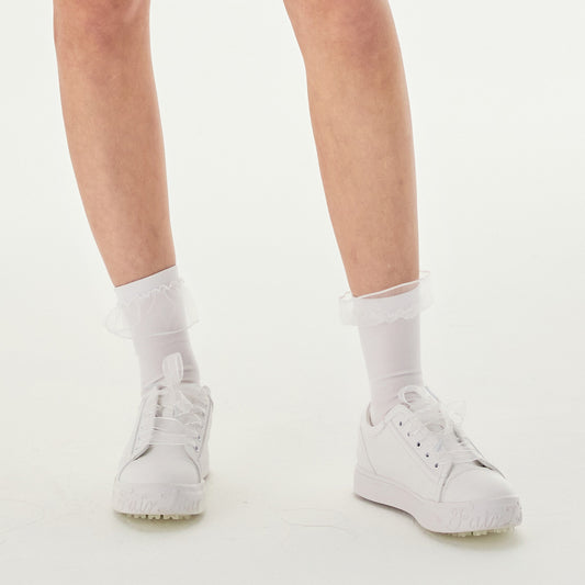 25SS フリルポイントニーハイソックス