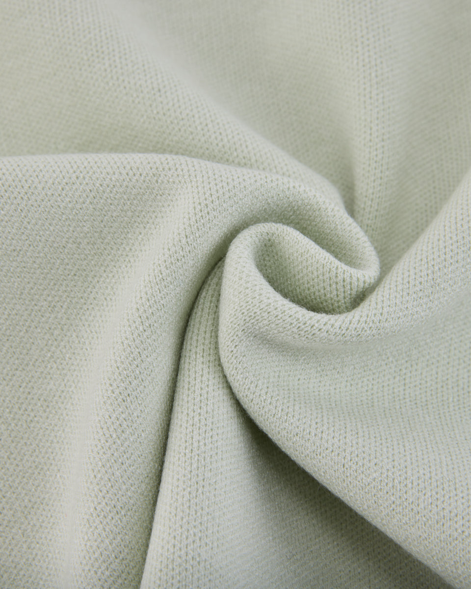 25SS バイカラークロップドニット