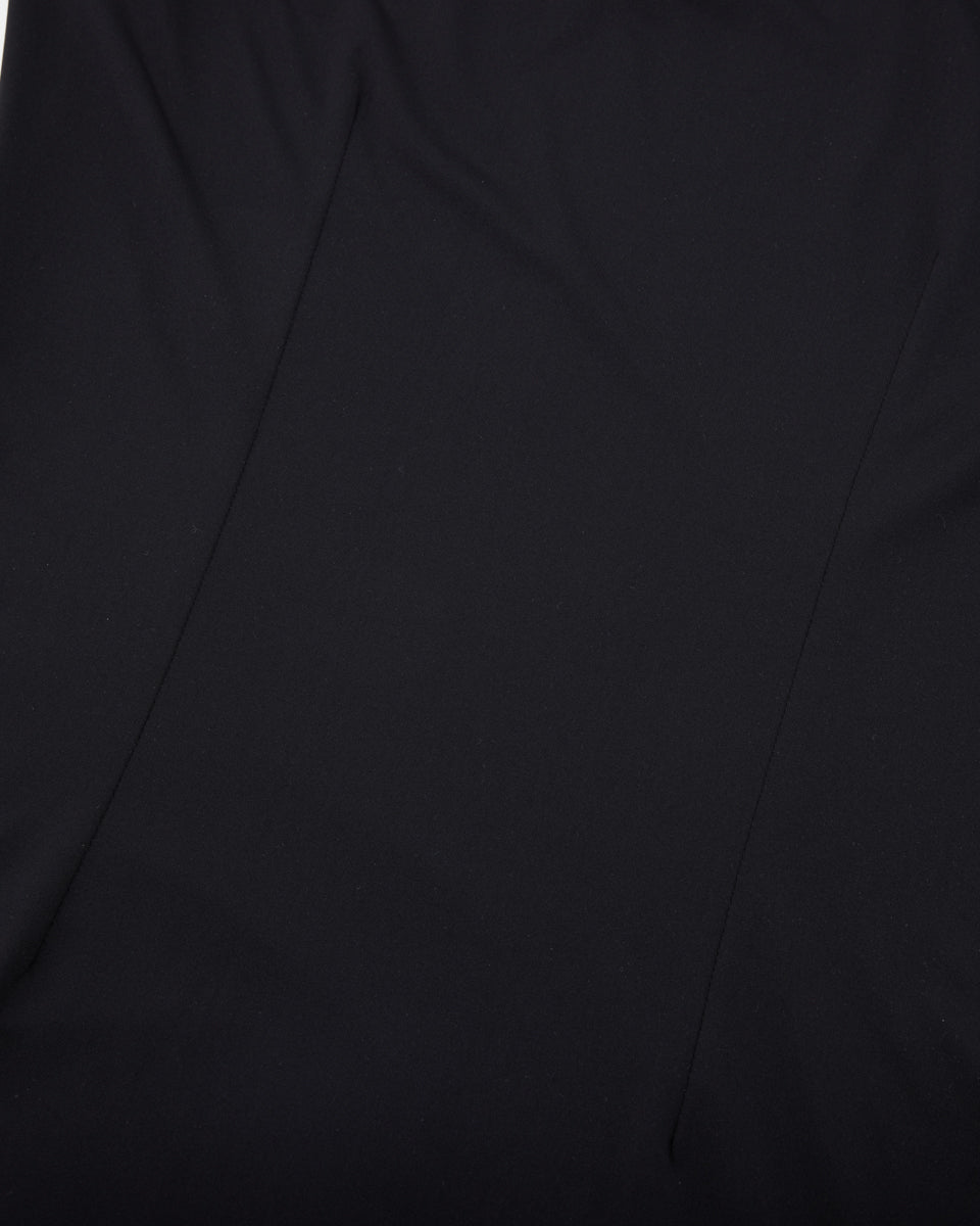25SS シャーリングリボンハイネックTシャツ
