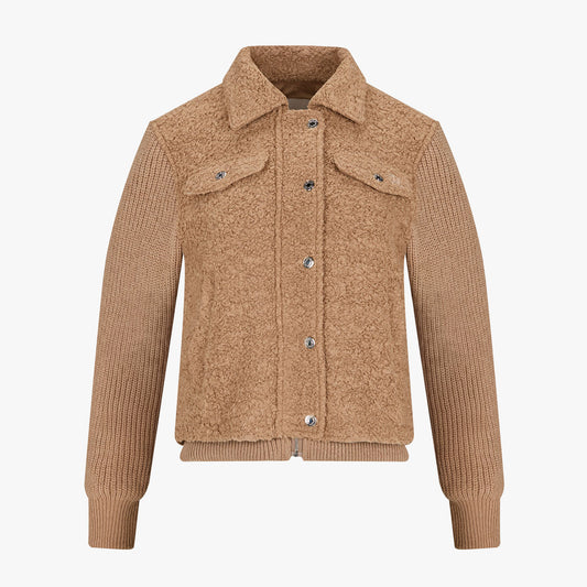 ファリーニットジャケット