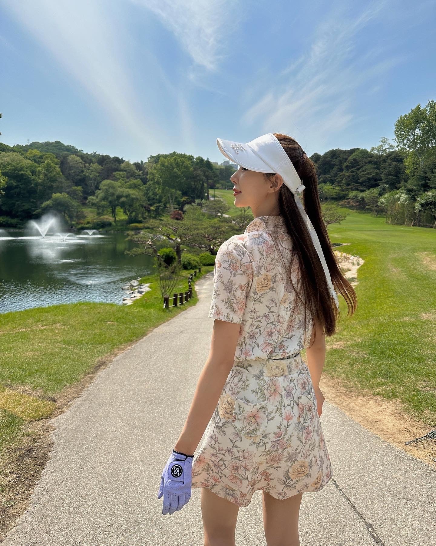 ガーデンショートスリーブニット