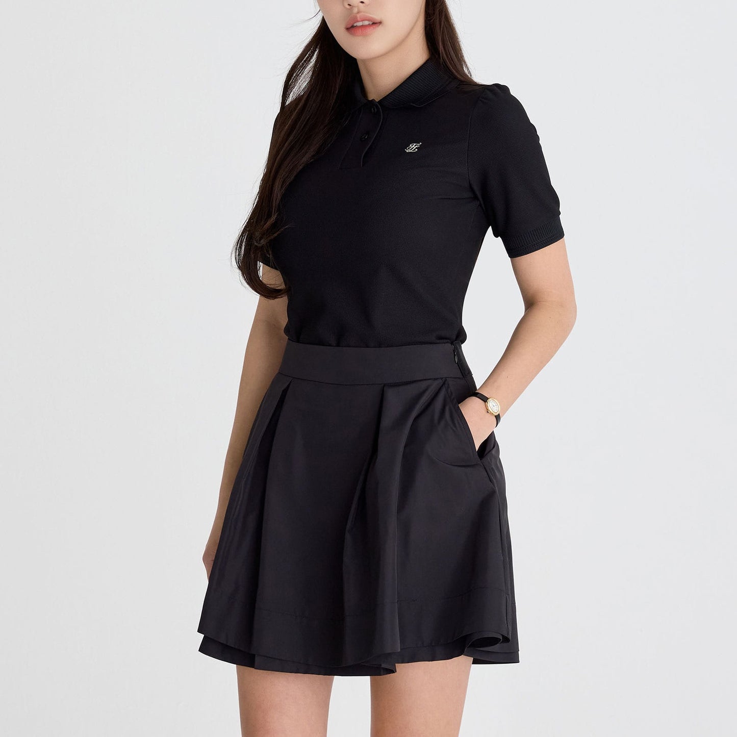 25SS ダブルレイヤー フレアスカート