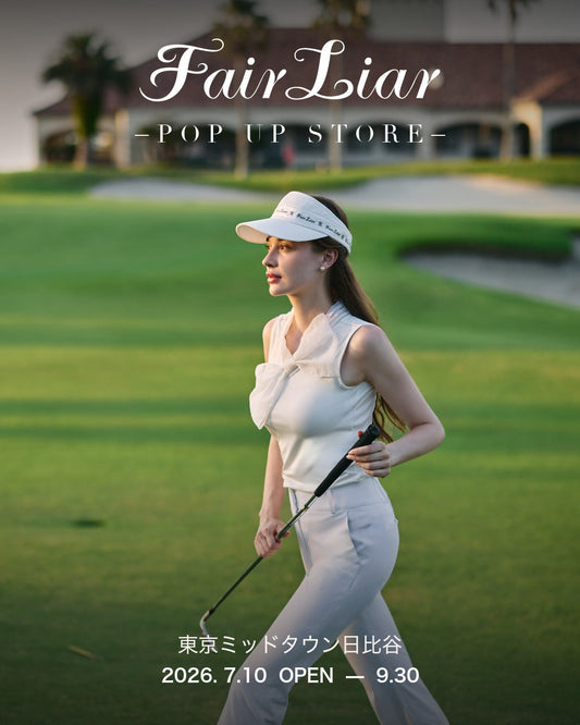 韓国ゴルフウェア「Fair Liar」、東京ミッドタウン日比谷でPOPUP開催