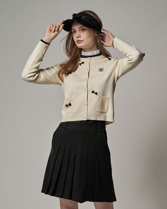 プリーツキュロットパンツ