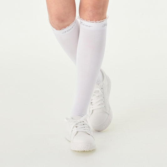 25SS フリルポイントニーハイソックス