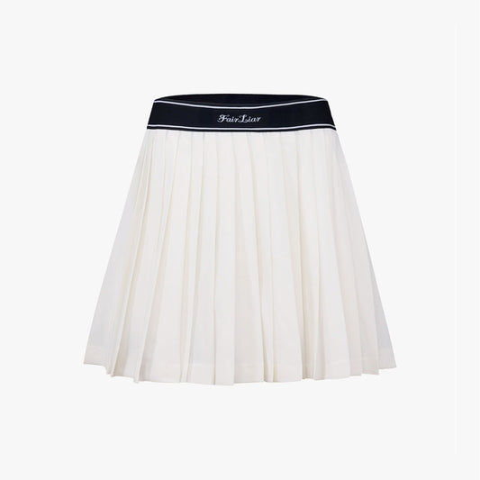 【RE-ORDER】バンドプリーツスカート