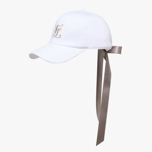 25SS ベーシックバックリボンキャップ