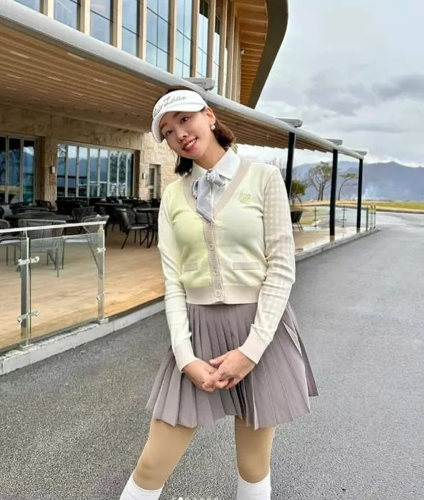 ギンガムスカーフセットTシャツ