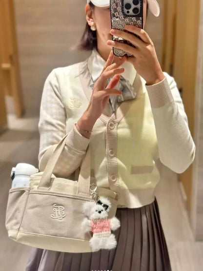 ギンガムスカーフセットTシャツ