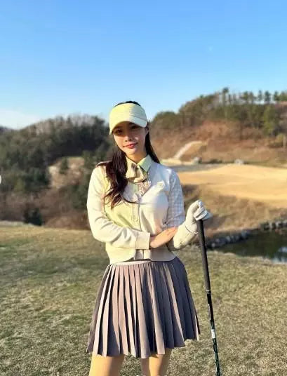 ギンガムスカーフセットTシャツ